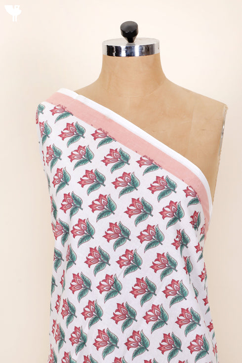 Cambric Cotton In Floral Print